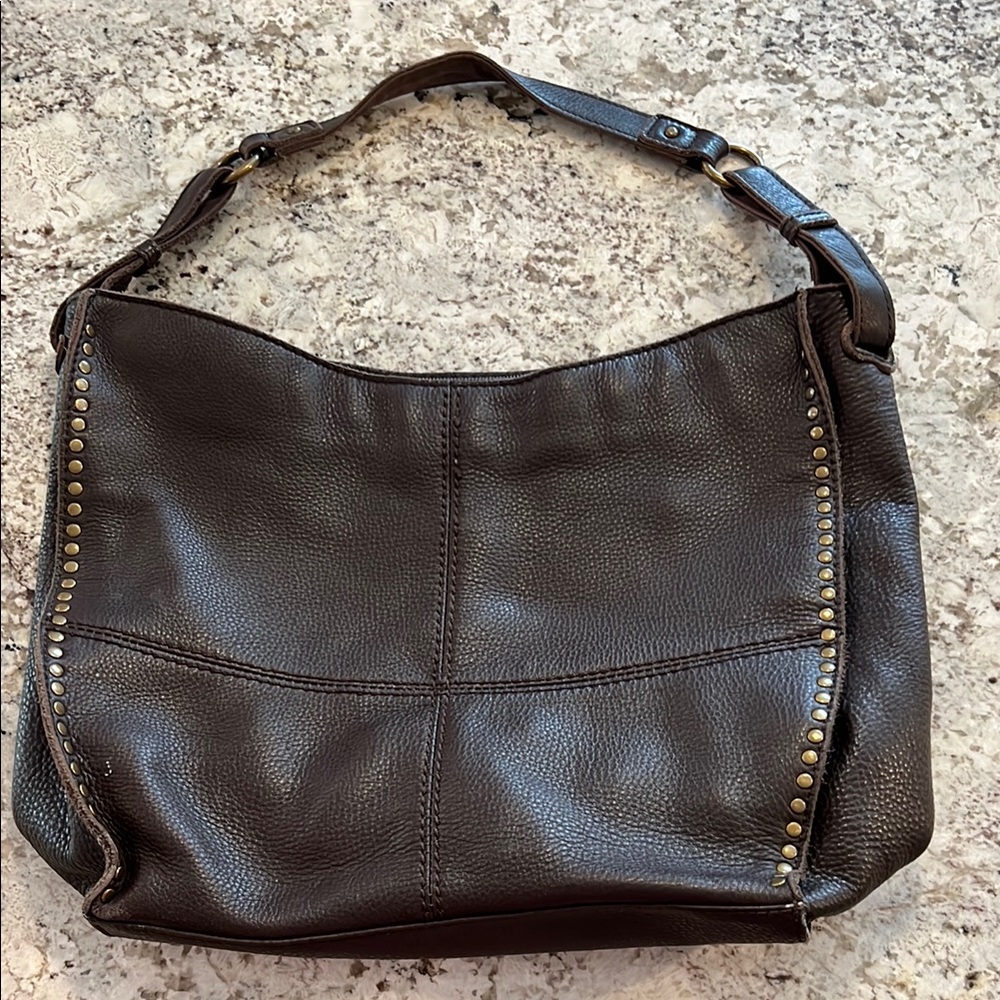 The Sak Silverlake Bucket, Brown Leather Perfect Size